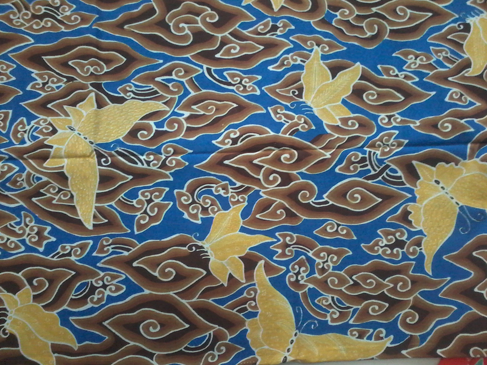  BATIK  MEGA  MENDUNG  KOMBINASI KUPU  batik  motif cirebon